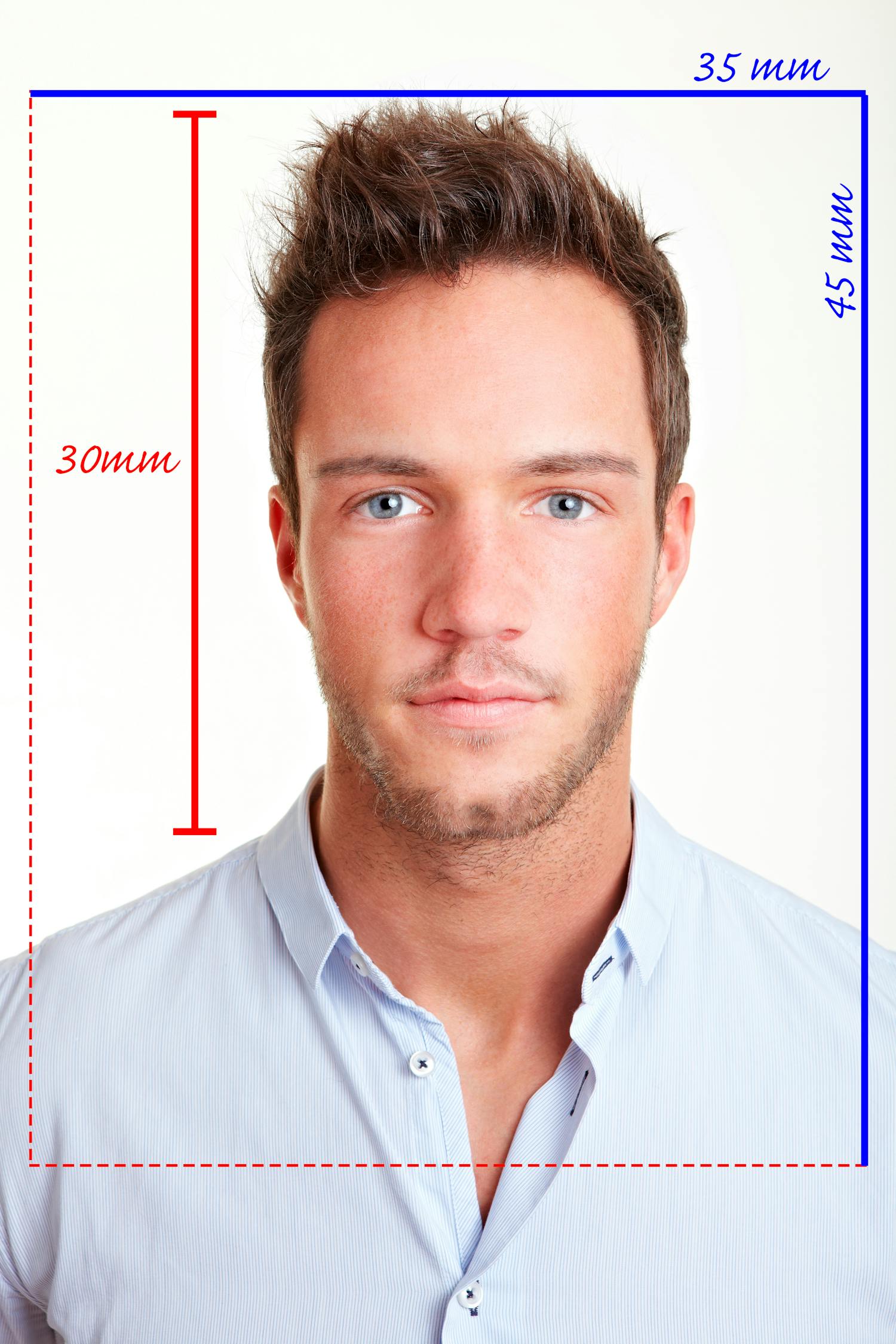 pasfotoeksempel lbdho l a32pskt2c5n8 g Passbilde av en ung mann